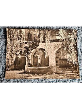 Haus Ragaz Postcard Andeer Graubünden Switzerland Black and White